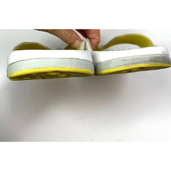 Merrell Astral Thong Waterproof Rubber Sandals White/Yellow Size 8 #0207-J36238 - Picture 5 of 10